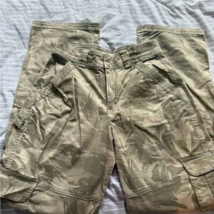 Abercrombie & Fitch Olive Cargo Pants